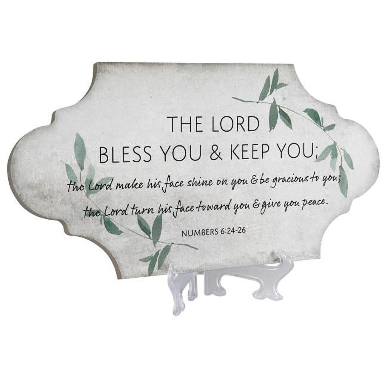 TLAB6SW The Lord Bless You & Keep You Ceramic Tile