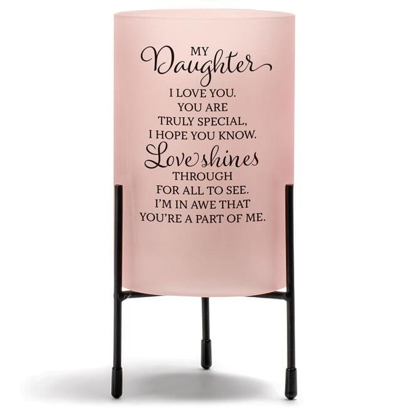 Daughter, I Love You Truly Special Candle Holder