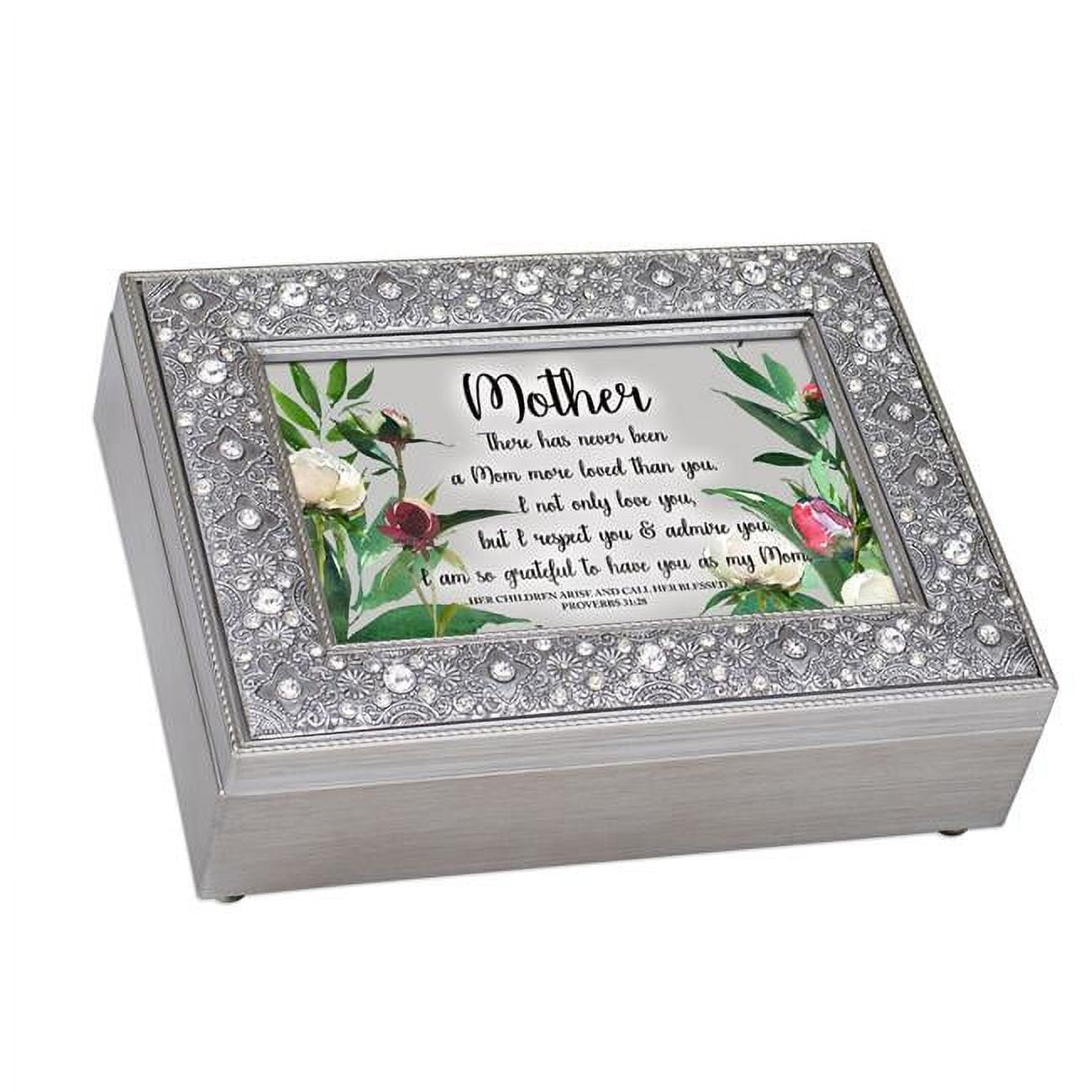 FM185SGB 6 x 4 in. Mother, More Loved Than You Proverbs 31-28 Music Box -  Cottage Garden