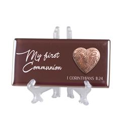 4 x 2 in. My First Communion 1 Corinthians 11-24 Ceramic Tile