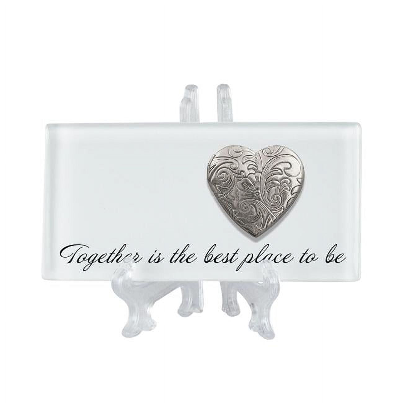 4 x 2 in. Together Is The Best Place to Be Ceramic Tile