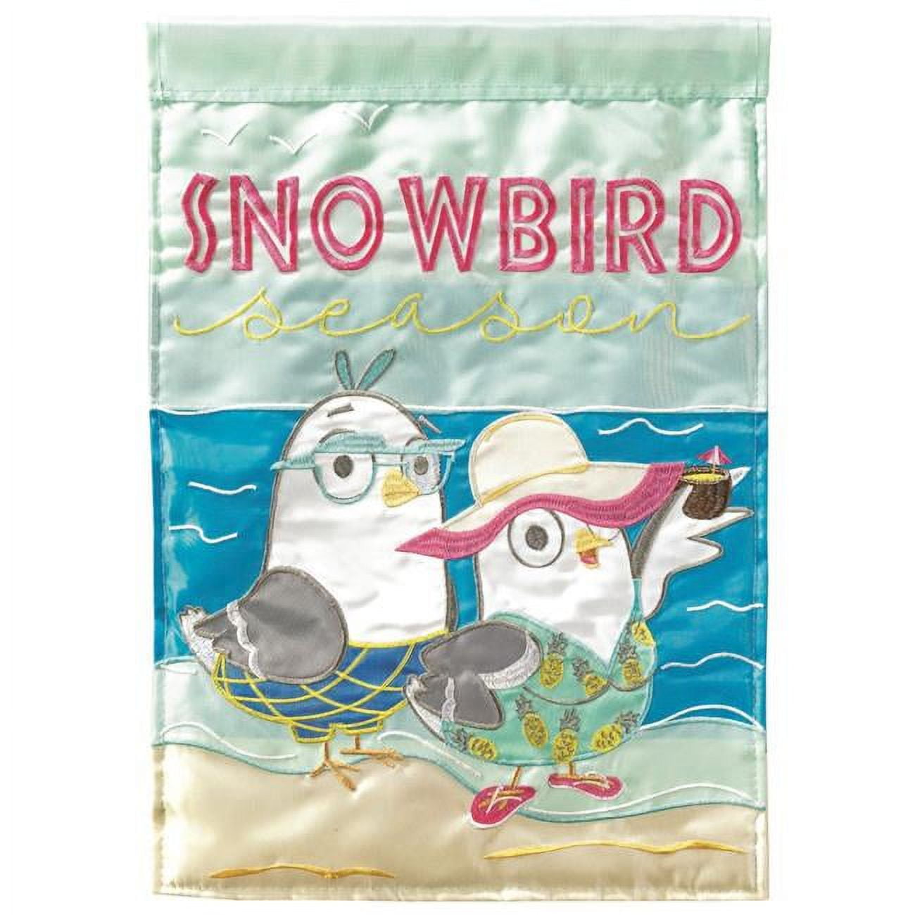 29 x 42 in. Snowbird Season Polyester Flag - Large