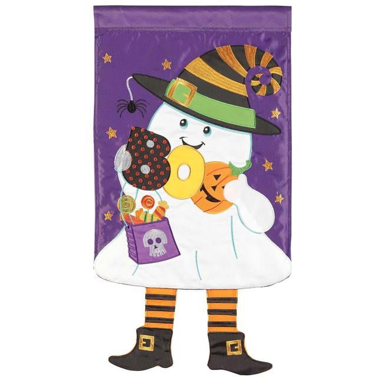 M011624 30 x 44 in. Ghost Garden Flag