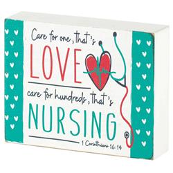 TPLK43-310 TTOP PLK NURSE CARE FOR ONE MDF WD 3'H