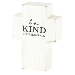TPLKC34-37 TTOP BE KIND EPHESIANS 4:32 MDF WHT 4'H
