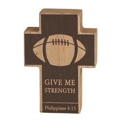 TPLKC34-15 Give me Strength Wood Plaque 3'x3'