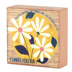 TPLK33-204 THE GRASS WITHERS TABLETOP PLAQUE