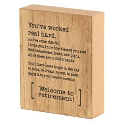 TPLK34-225 TTOP PLK RETIREMENT WHAT GOOD MDF WD 3X4