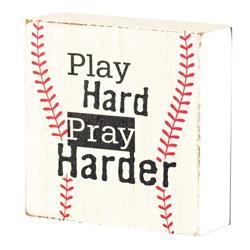 TPLK33-198 BASEBALL 2 CHRONICLES 15:7 TABLETOP 3X3