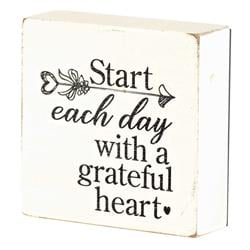 TPLK33-194 START EACH DAY WITH A  TABLETOP PLAQUE
