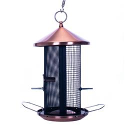 Picture of Dicksons BI14023-CG Metal Dual Nut and Seed Bird Feeder