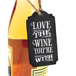 Picture of Dicksons 240011 WINE BOTTLE TAG LOVE THE WINE