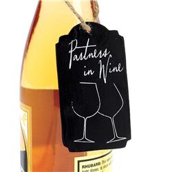 Picture of Dicksons 240010 WINE BOTTLE TAG PARTNERS IN