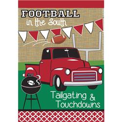 1933 Garden, Burlap Tailgate, Red & Whit