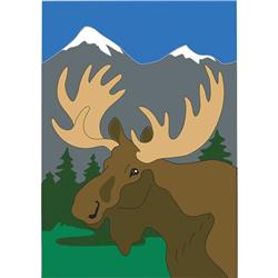 1792 Garden Flag, Moose