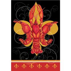 Garden, Crawfish Fleur de Lis