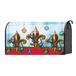 9506 Mailbox Cover-Blue Crabs & Fleu