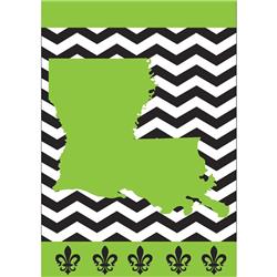 1788 Garden-Green & Chevron Louisiana