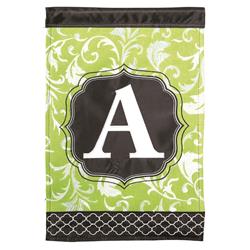 1058 FLAG DBAPP MONOGRAM A GREEN & BLACK