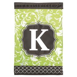 1067 FLAG DBAPP MONOGRAM K GREEN & BLACK