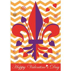 1589 Garden, Valentine Fleur de Lis