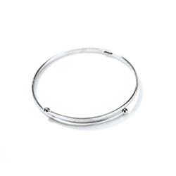 Picture of Dicksons 35-5149 Bracelet SP SINGLE HALO SMOOTH