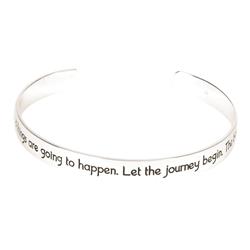 Picture of Dicksons 73-7227P Bracelet DREAM BIG CUFF SIL PLT