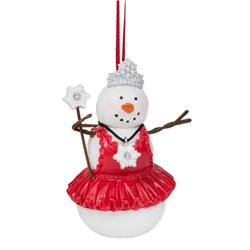 SMO1962 Princess Snowgirl Ornament