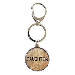 EKC-3 DAUGHTER Keychain Circle Mixed