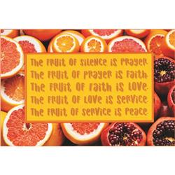 SPLK1510-287 PLQ STACK FRUIT IS PRAYER MDF 15x10