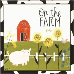 SPLK1010-316 PLQ STACK ON THE FARM MDF 10X10