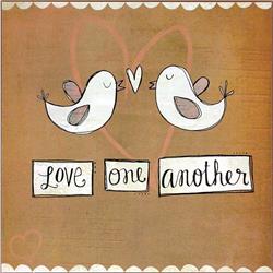 PLK1212-1752 PLQ MDF LOVE ONE ANOTHER