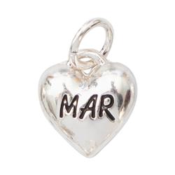 Picture of Dicksons ECH03 MARCH Charm Silver Heart