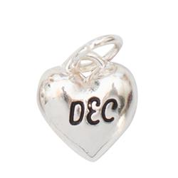 Picture of Dicksons ECH12 DECEMBER Charm Silver Heart