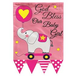 FLAG-2004 FLAG DBAPP GRDN GOD BLESS OUR BABY GIRL