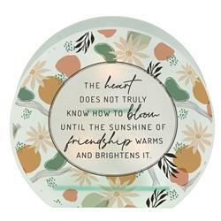 DMCHR-1 Tealight Holder The Heart Does Not 7in