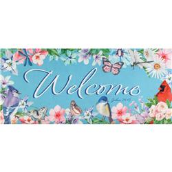 Picture of Dicksons DMI-1081 Doormat Insert Birds Welcome Josh.24:15
