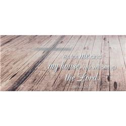 DMI-2104 Doormat Insert As For Me&My Josh. 24:15
