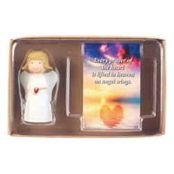Picture of Dicksons ANGRFIG-147 Angel Figurine Every Heart Prayer Resin