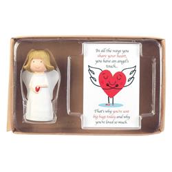 Picture of Dicksons ANGRFIG-148 Angel Figurine Share Your Heart Resin