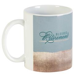 Picture of Dicksons MUG-1167 Mug Blessed Retirement Ceramic 11oz