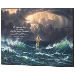 PLK1612-904 Wall Plaque Be Not Afraid Matt.14:27-29