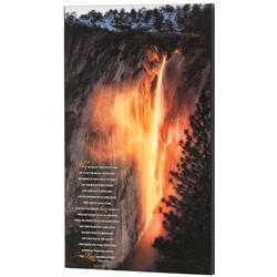 PLK1220-918 Wall Plaque Did Not Hearts Burn Luke 24
