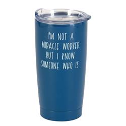 Picture of Dicksons SSTUMN-92 Tumbler I Am Not Miracle Navy 20oz