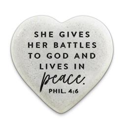 40743 Scripture Stone Hope Heart Peace