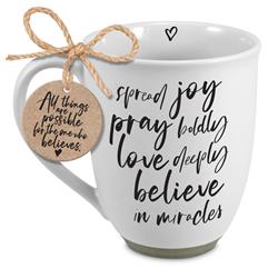 Picture of Dicksons 18948 Mug Today I Will Spread Joy White 20 oz