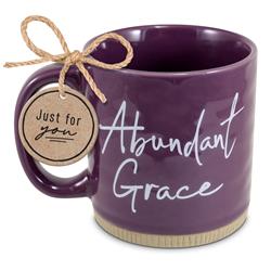Picture of Dicksons 18375 Mug Powerful Words Grace Purple 16 oz