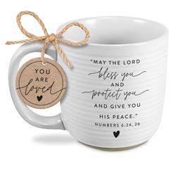 Picture of Dicksons 18452 Mug Hold Onto Hope Bless You Textured