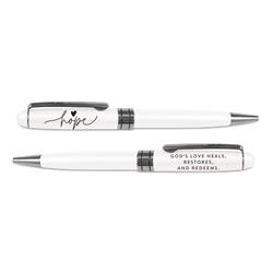 Picture of Dicksons 72151 Pen Hold Onto Hope Gods Love White
