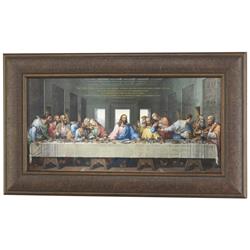 Picture of Dicksons 49B-2512-1293 Framed Wall Art The Last Supper 25x12